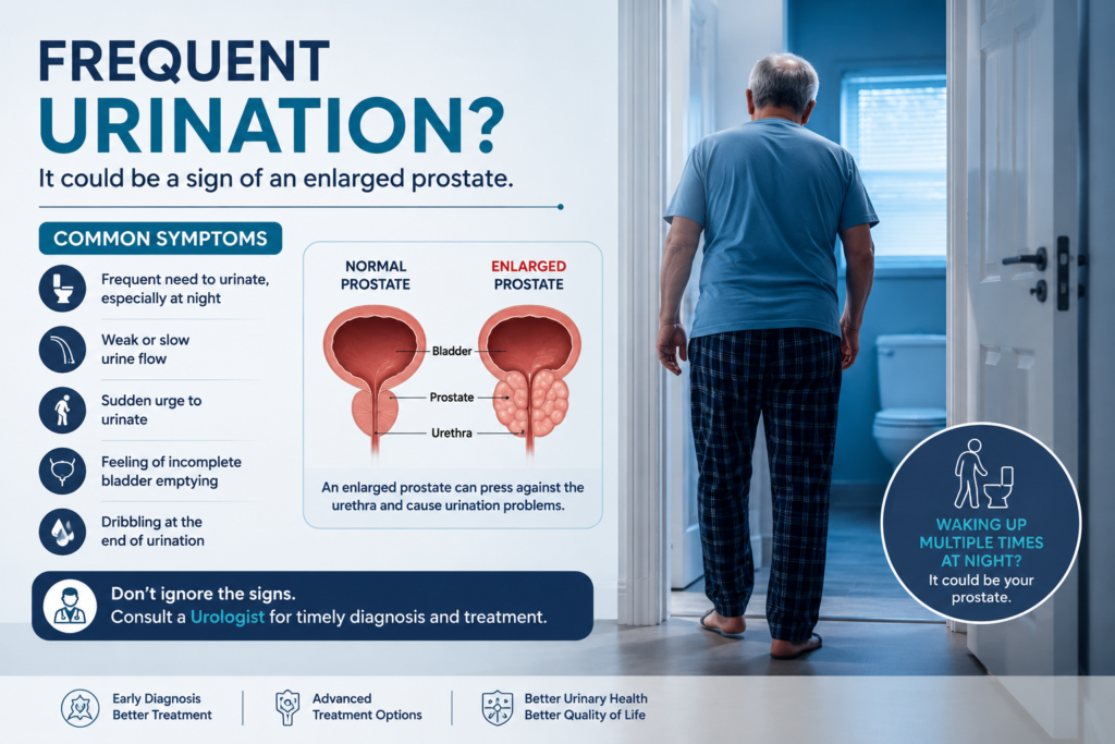 frequent urination in men causes